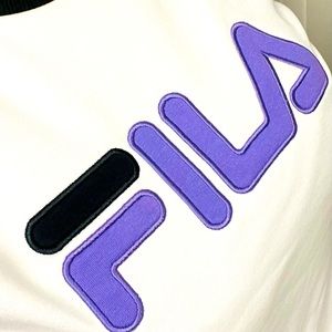 Fila sweter women purple L New with tags